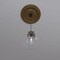 Ekena Millwork Cole PVC Ceiling Medallion (Fits Canopies up to 5 1/8"), Metallic Gold Rush, 19"OD x 3 1/2"ID x 1"P CMP19COCGH - alternate 7
